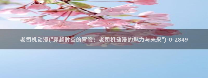 h动漫:老司机动漫(\